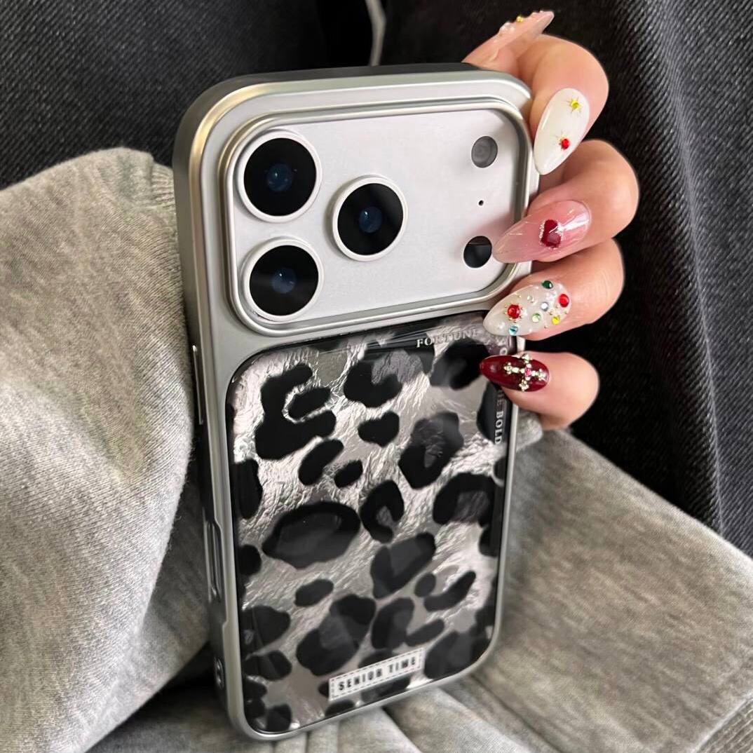 قاب Silver Panther پلنگی نقره ای آیفون